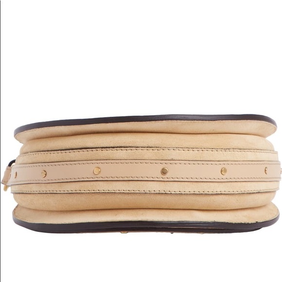 Chloe Small Pixie Round Bag in Biscuit Pink - Picture 11 of 16